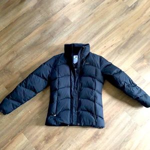 Black Oakley puffer jacket
